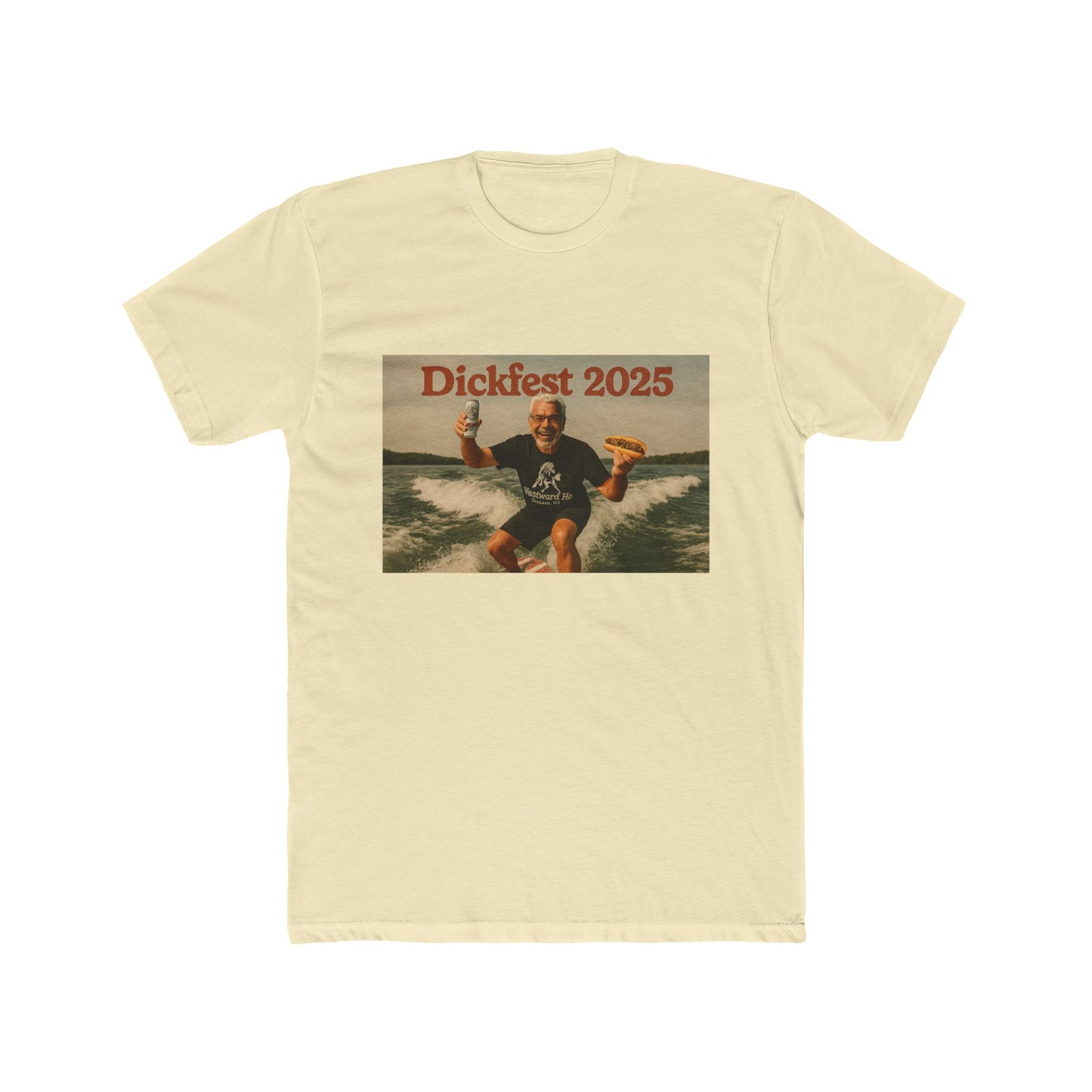 Dickfest 2025 Unisex Cotton Crew Tee - Fun Summer Celebration Shirt