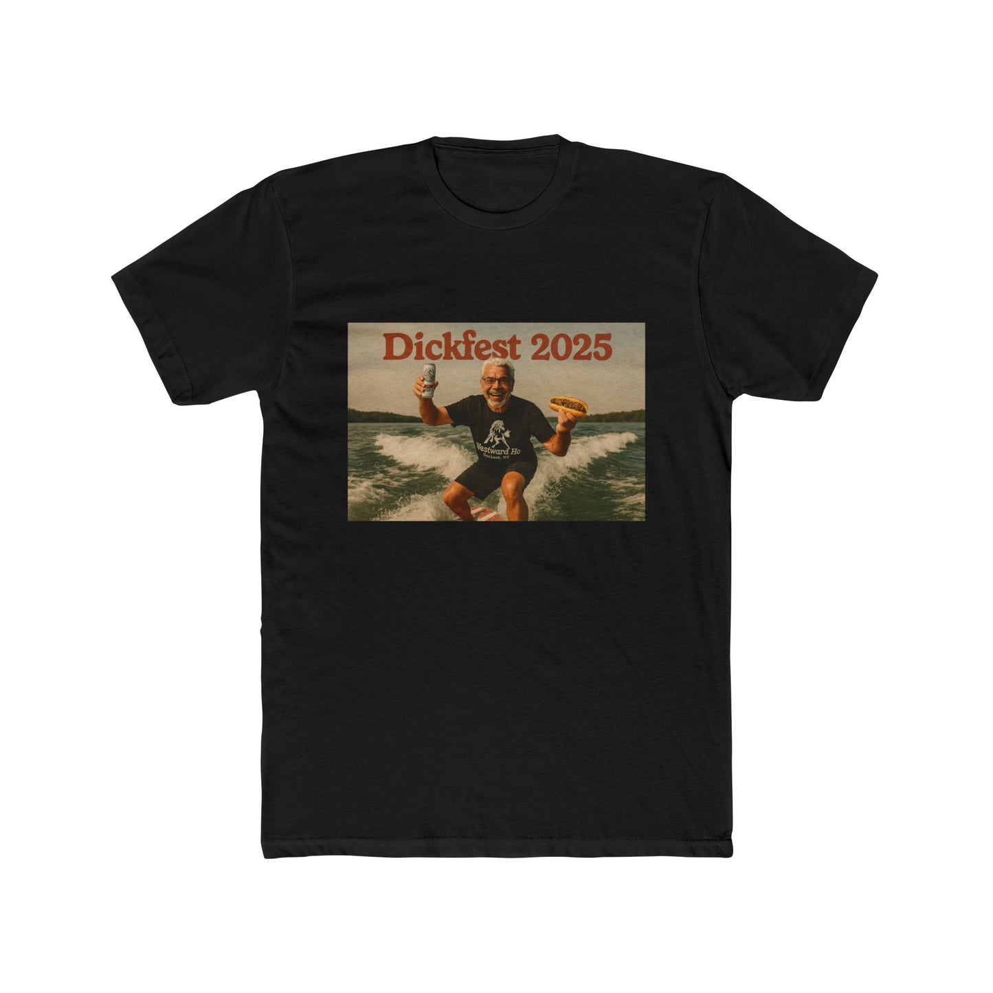 Dickfest 2025 Unisex Cotton Crew Tee - Fun Summer Celebration Shirt