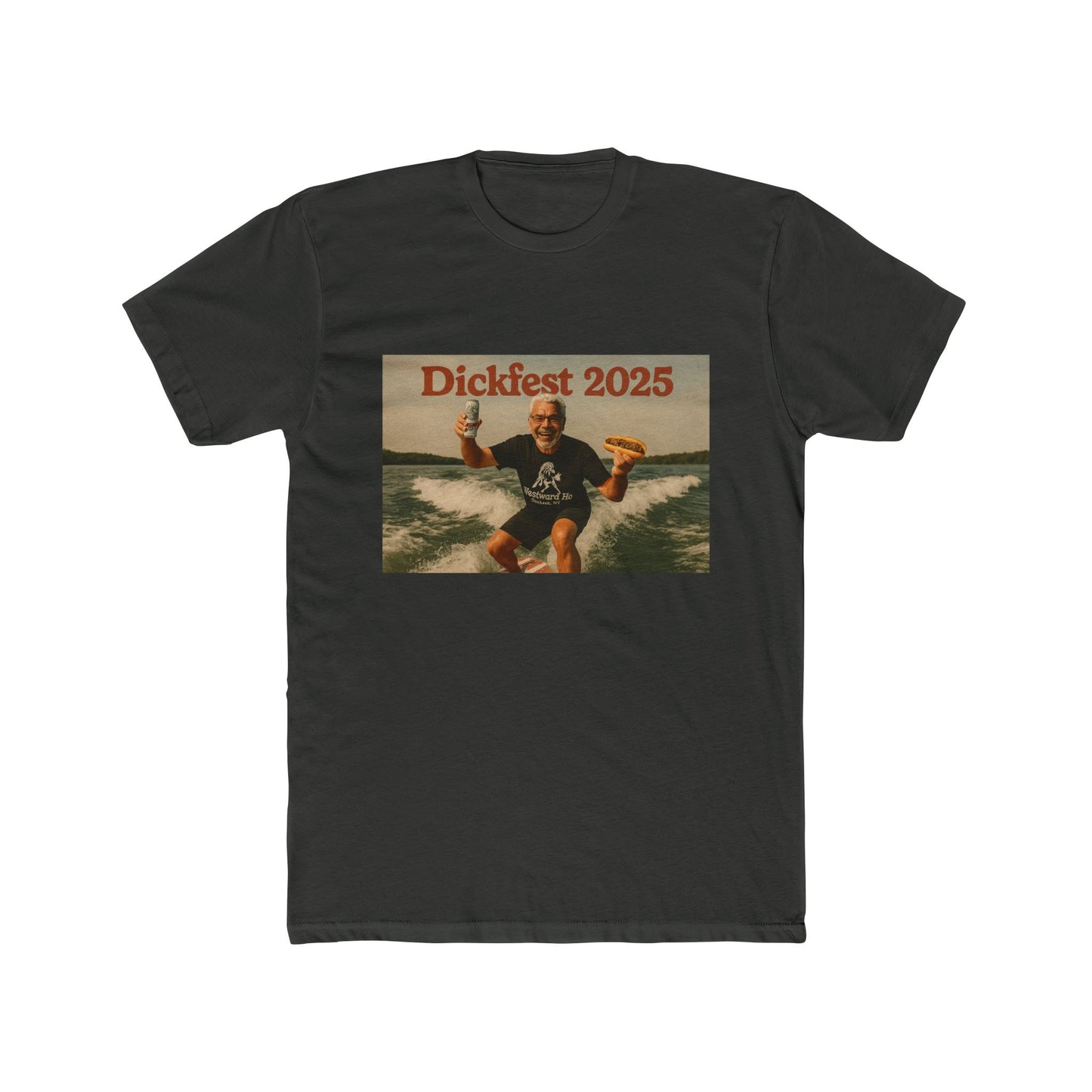 Dickfest 2025 Unisex Cotton Crew Tee - Fun Summer Celebration Shirt