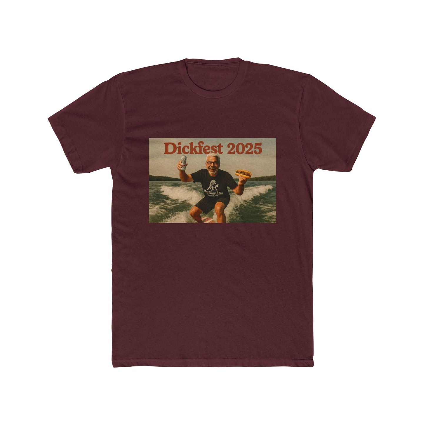 Dickfest 2025 Unisex Cotton Crew Tee - Fun Summer Celebration Shirt