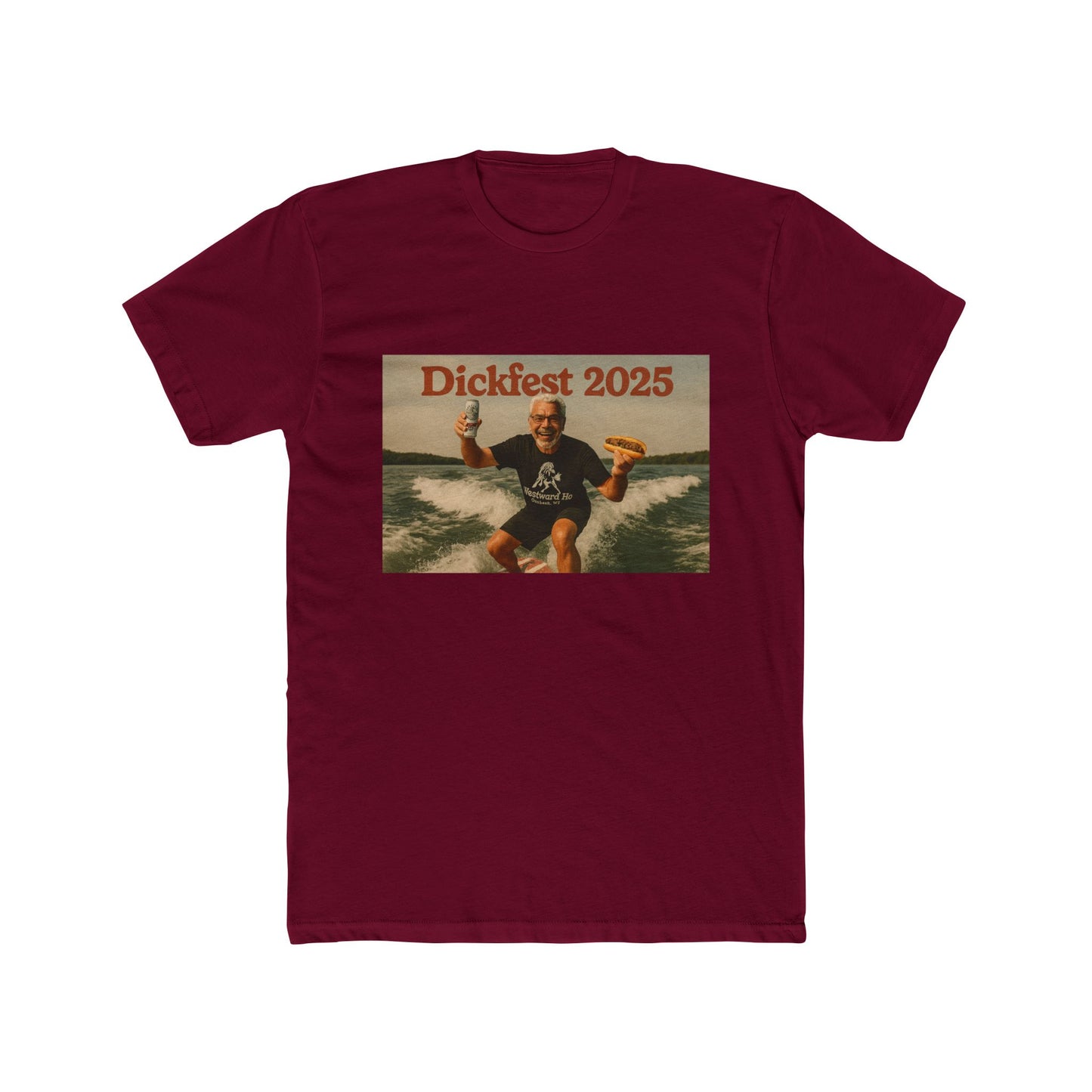 Dickfest 2025 Unisex Cotton Crew Tee - Fun Summer Celebration Shirt