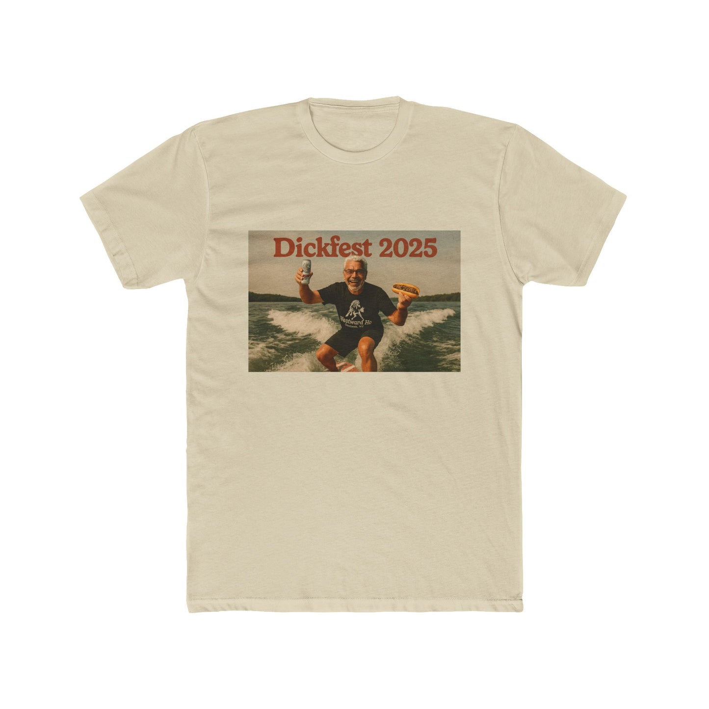 Dickfest 2025 Unisex Cotton Crew Tee - Fun Summer Celebration Shirt