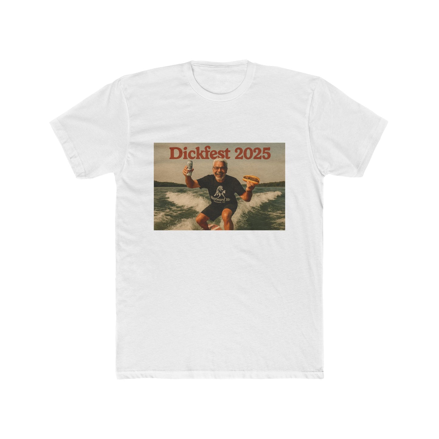Dickfest 2025 Unisex Cotton Crew Tee - Fun Summer Celebration Shirt
