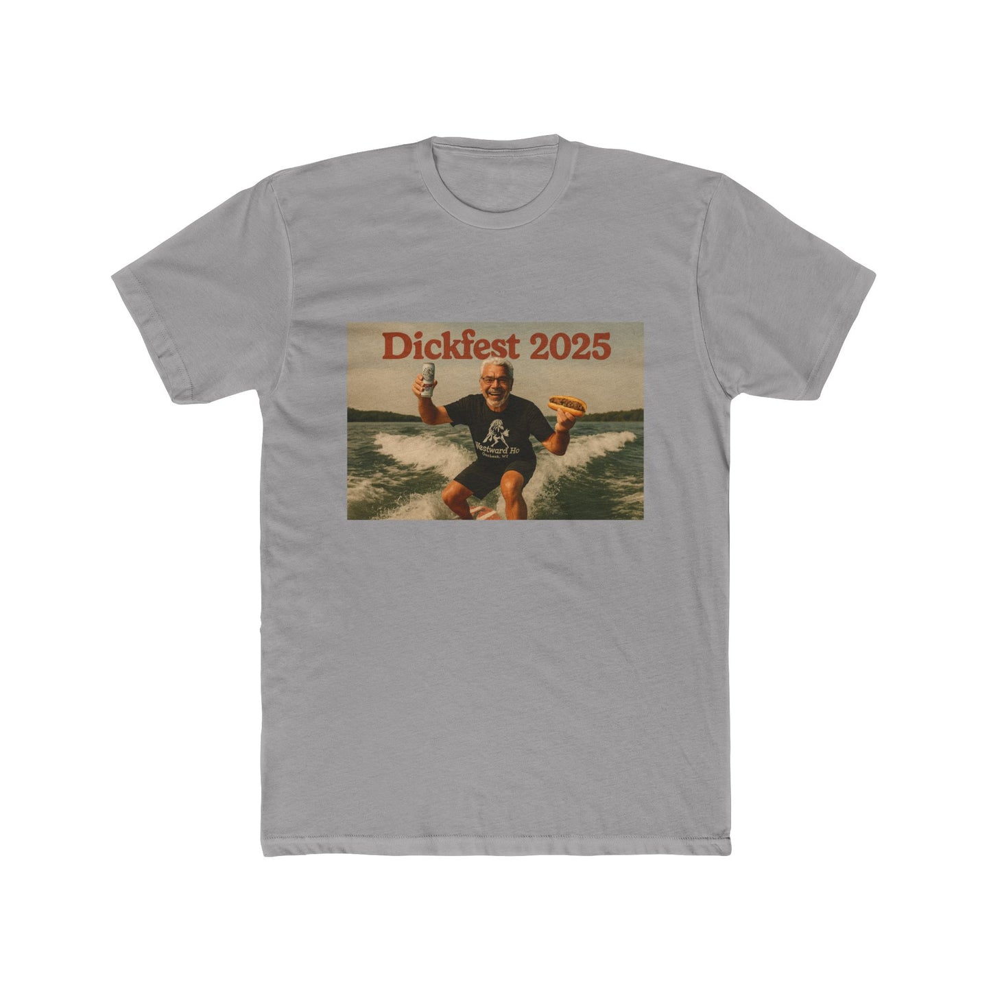 Dickfest 2025 Unisex Cotton Crew Tee - Fun Summer Celebration Shirt
