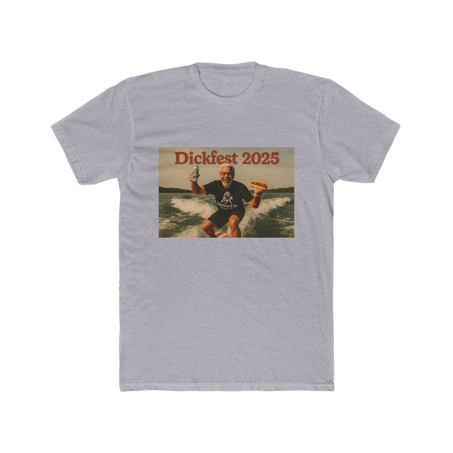 Dickfest 2025 Unisex Cotton Crew Tee - Fun Summer Celebration Shirt