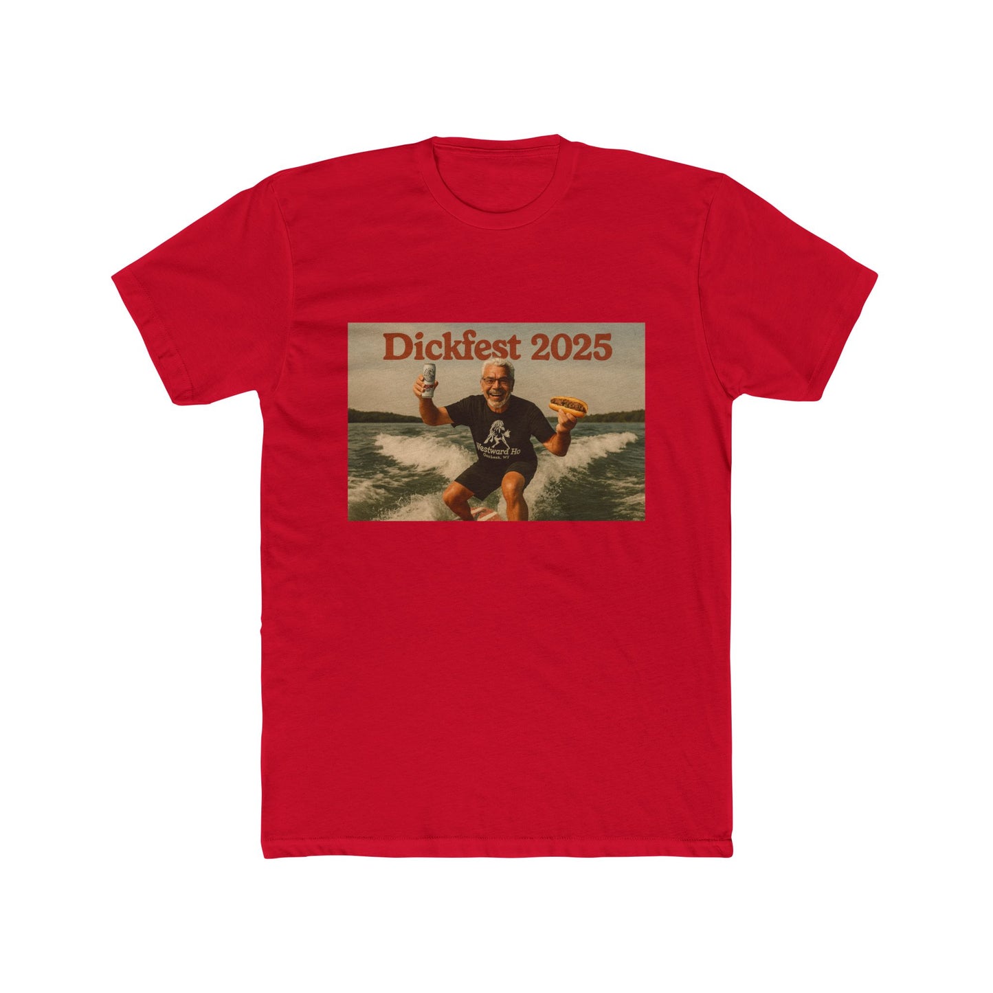Dickfest 2025 Unisex Cotton Crew Tee - Fun Summer Celebration Shirt