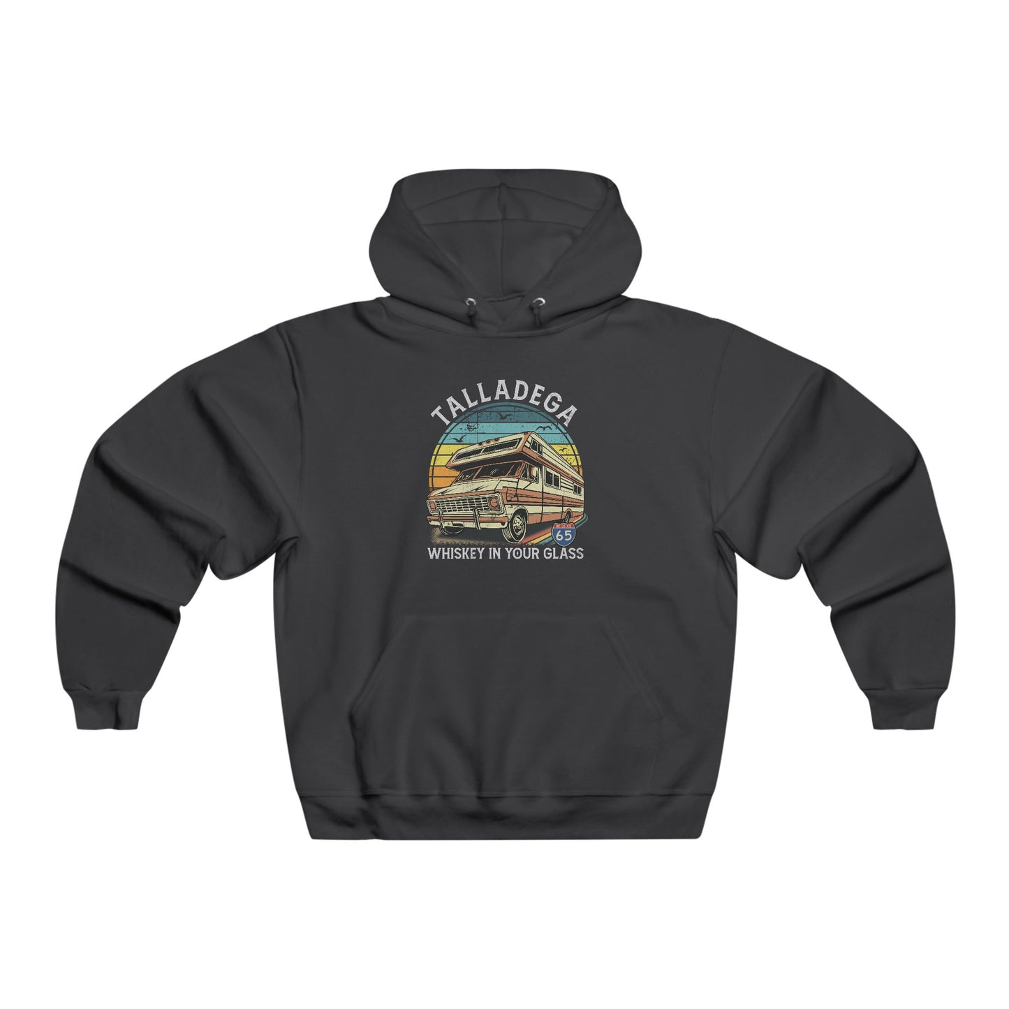 Talladega Whiskey Hooded Sweatshirt - Classic Racing Style