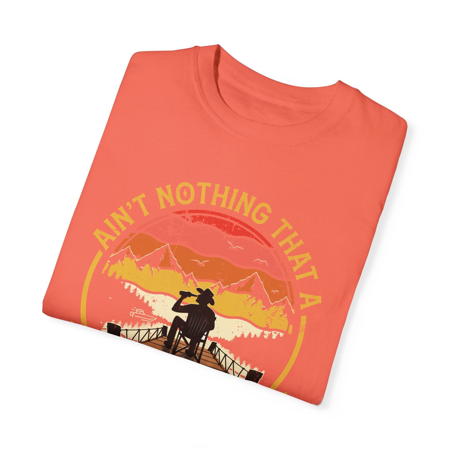 Ain't Nothing That A Beer Can't Fix Unisex Garment-Dyed T-Shirt