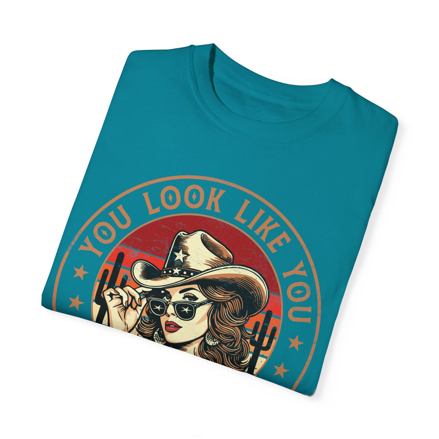 Vintage Look You Love Me T-shirt - Unisex Garment-Dyed Tee