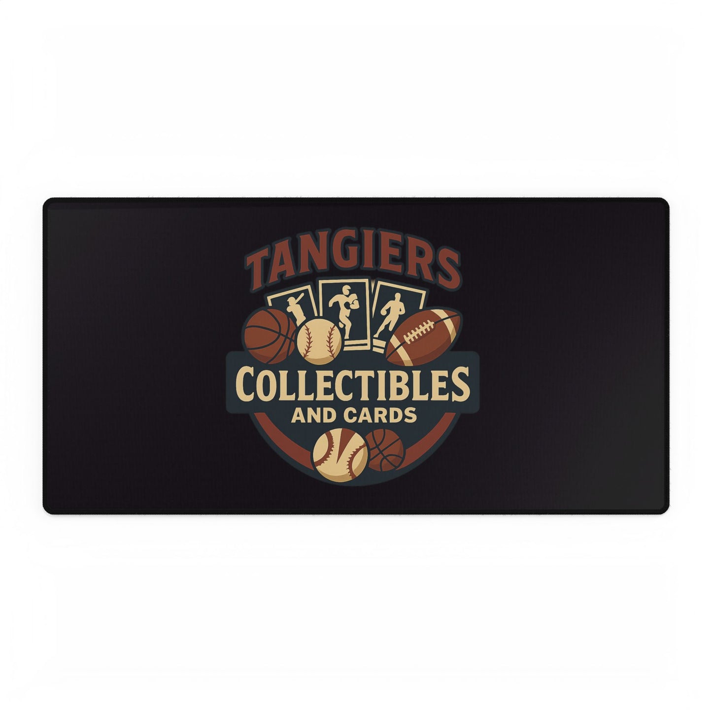 Sporty Desk Mat for Collectors, Gaming, Office Accessory, Sports Lovers Gift, Desk Decor