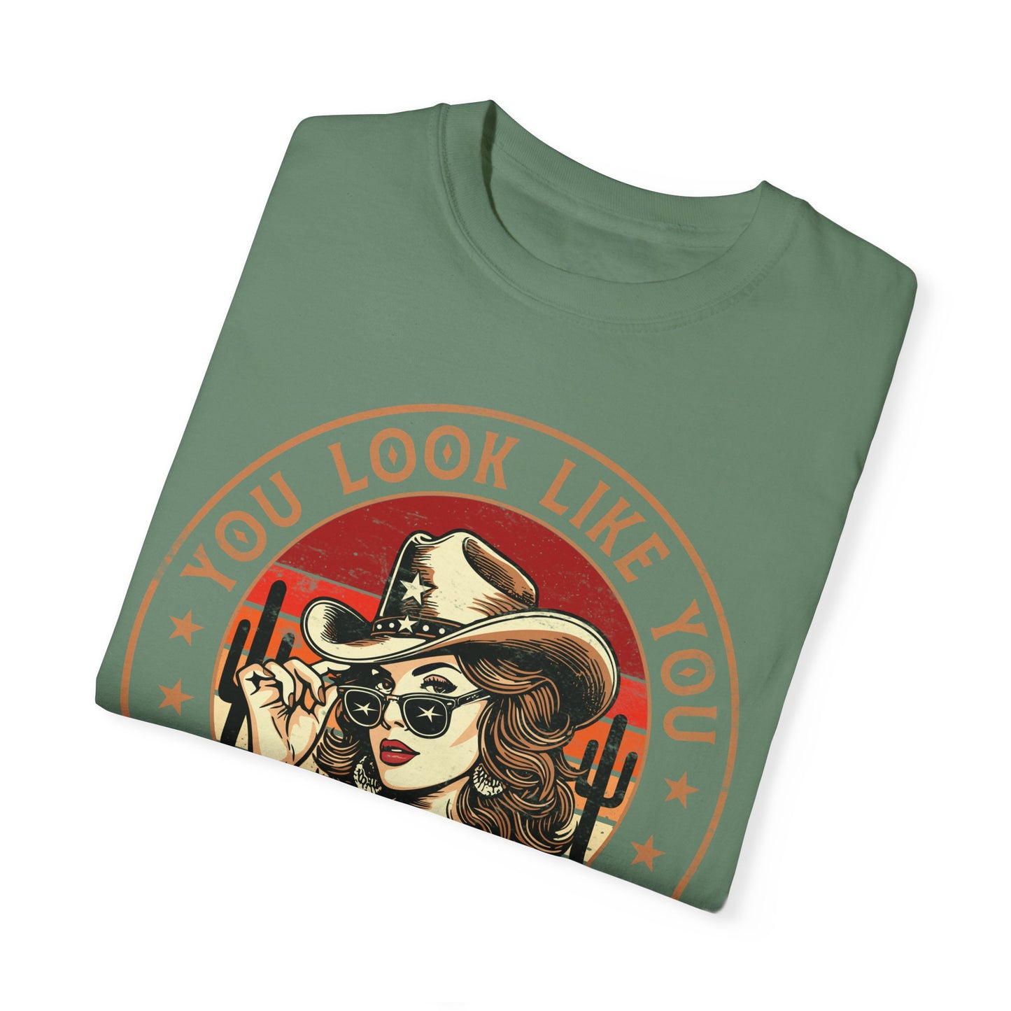 Vintage Look You Love Me T-shirt - Unisex Garment-Dyed Tee