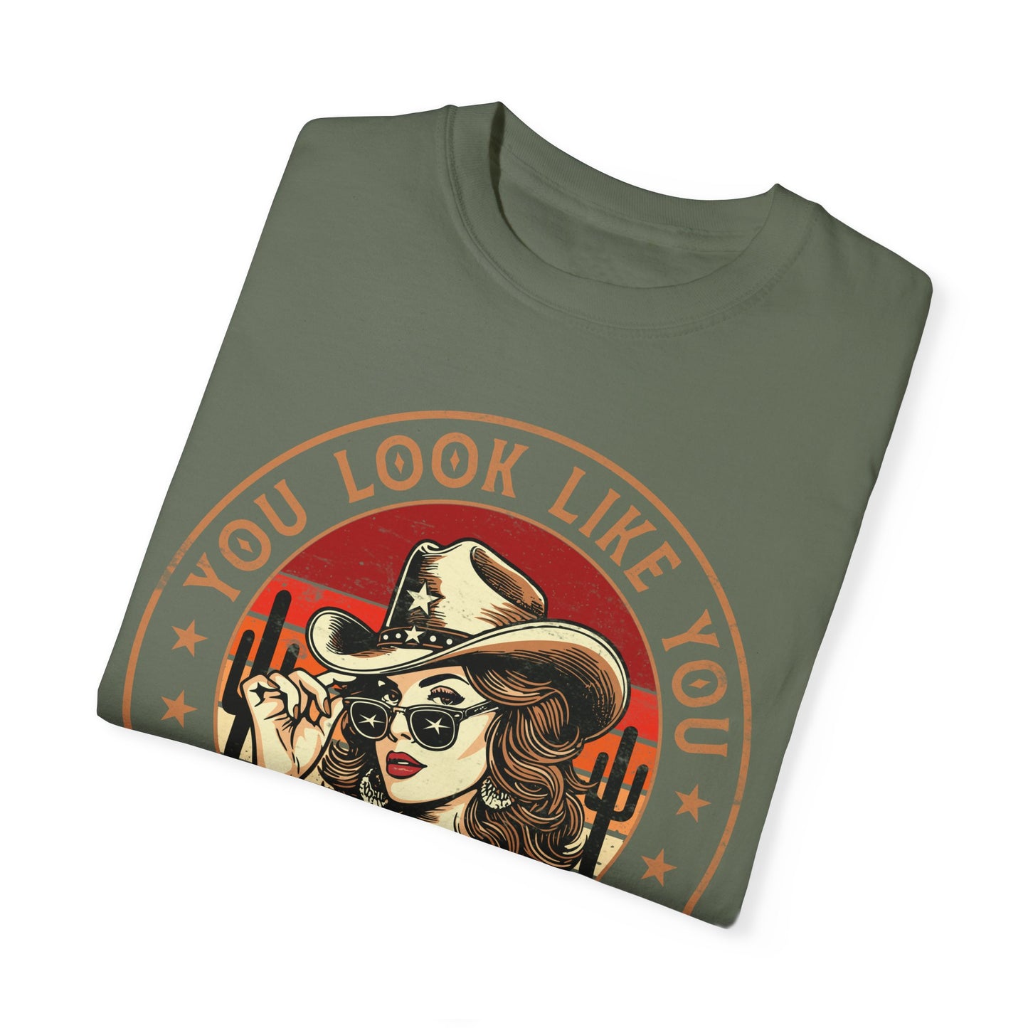 Vintage Look You Love Me T-shirt - Unisex Garment-Dyed Tee