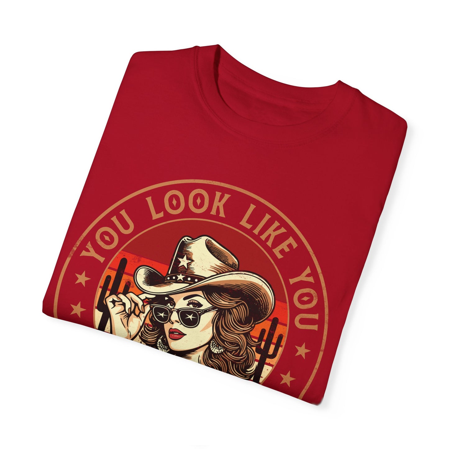 Vintage Look You Love Me T-shirt - Unisex Garment-Dyed Tee