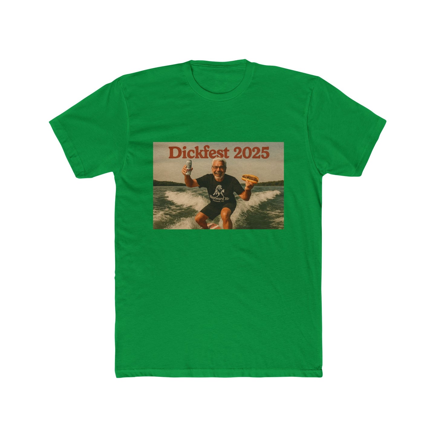 Dickfest 2025 Unisex Cotton Crew Tee - Fun Summer Celebration Shirt