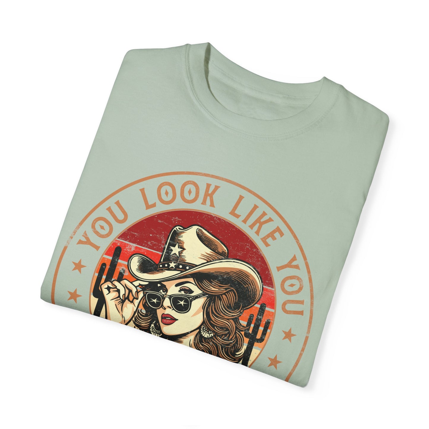 Vintage Look You Love Me T-shirt - Unisex Garment-Dyed Tee