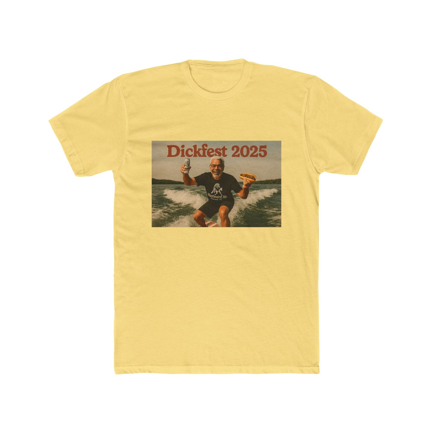 Dickfest 2025 Unisex Cotton Crew Tee - Fun Summer Celebration Shirt