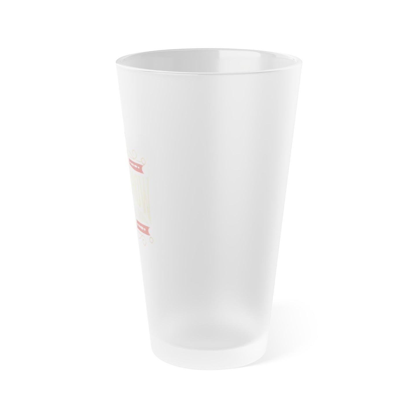 Glass Tumbler Be a Freak While You Drink 16oz - Unique Gift for Beer Lovers