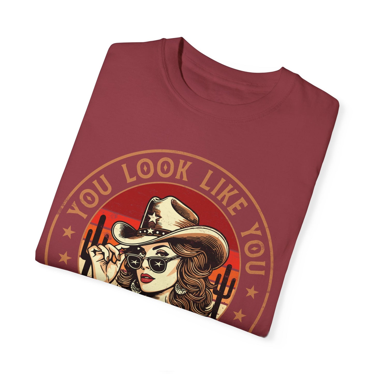 Vintage Look You Love Me T-shirt - Unisex Garment-Dyed Tee