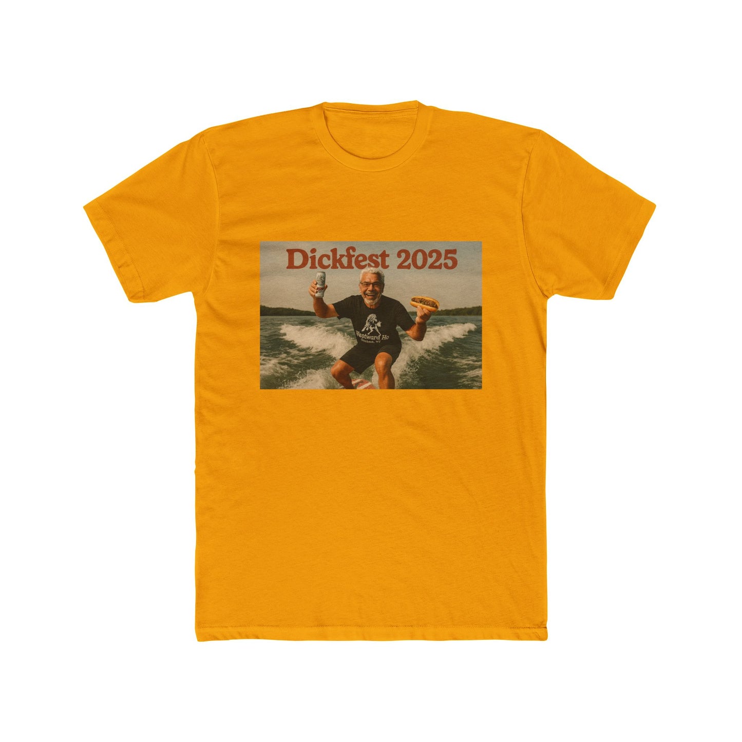 Dickfest 2025 Unisex Cotton Crew Tee - Fun Summer Celebration Shirt