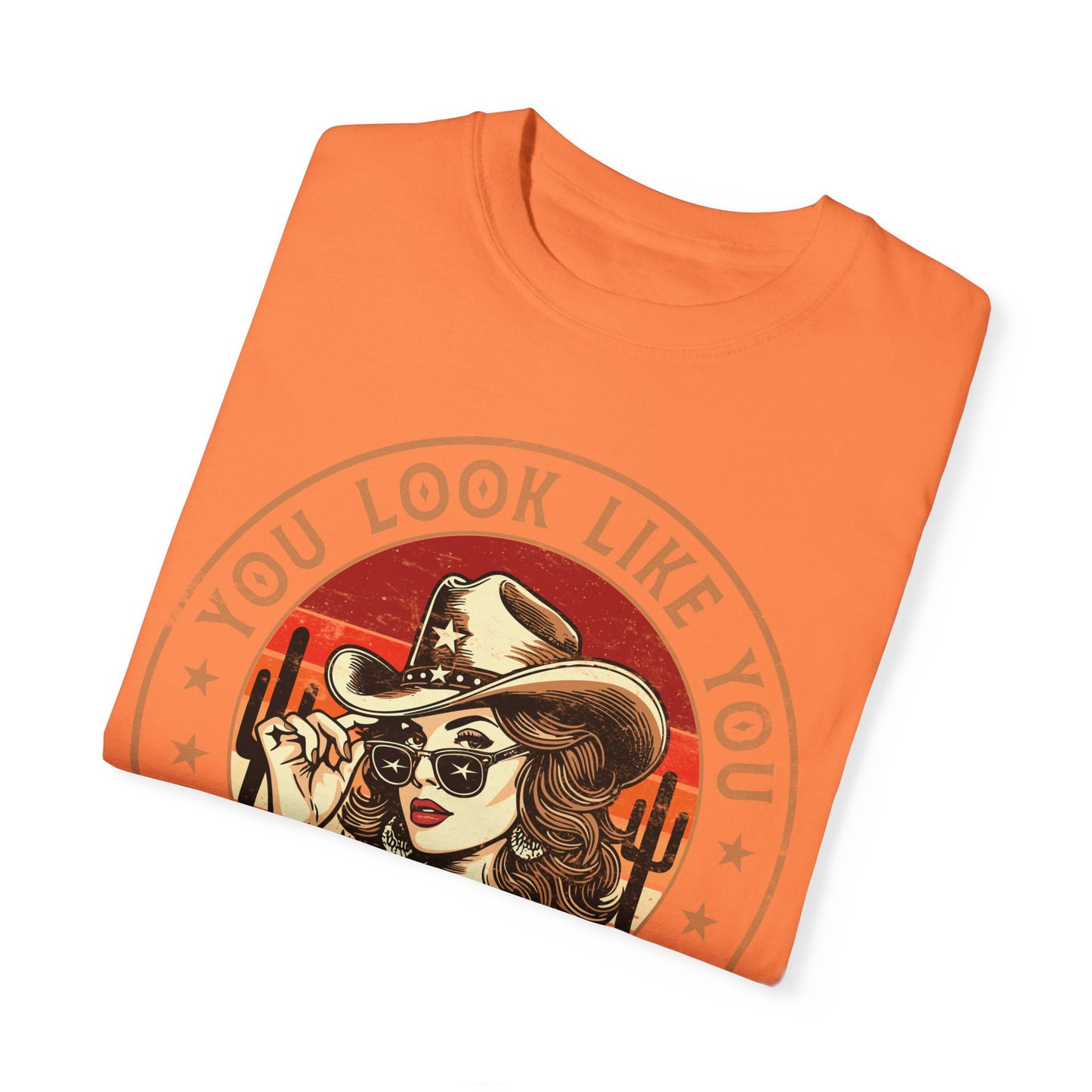 Vintage Look You Love Me T-shirt - Unisex Garment-Dyed Tee