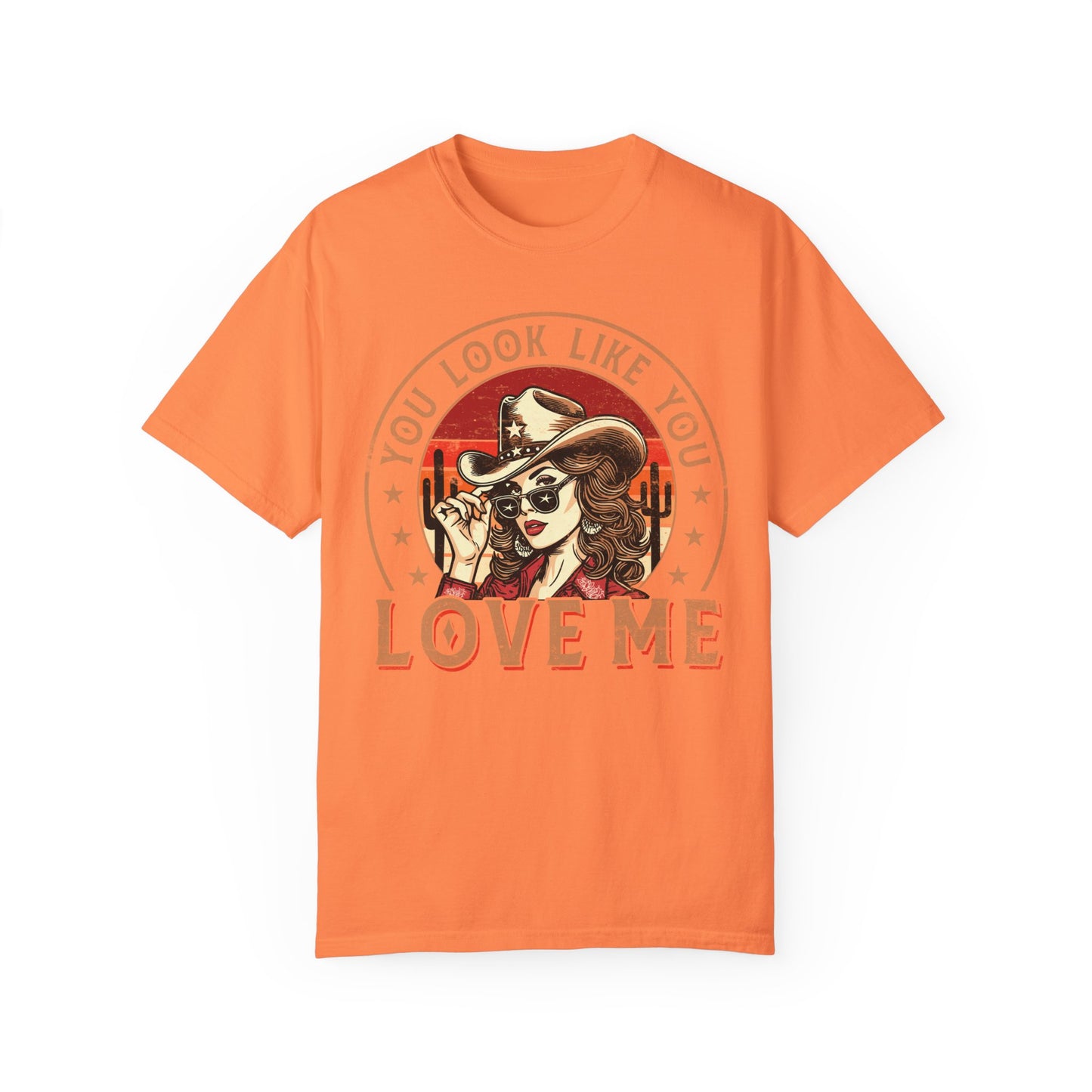 Vintage Look You Love Me T-shirt - Unisex Garment-Dyed Tee